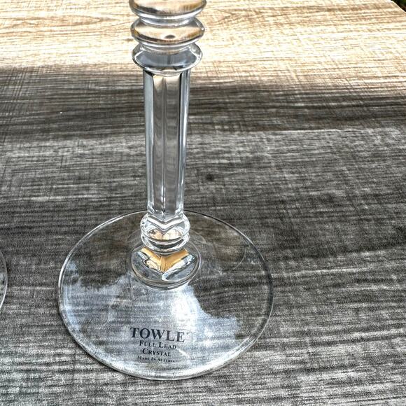 Towle TOC71NO Elegant Austrian Crystal Water Goblet -Excellent-Set of 3 - Picture 4 of 7